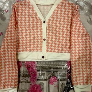 Pink dress with a top for the dress on top